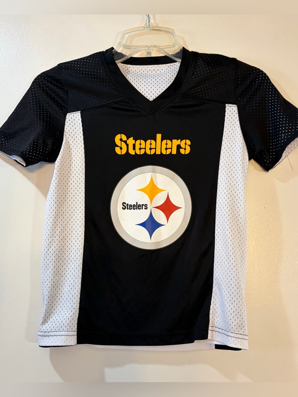 Augusta Sportswear Pittsburgh Steelers NFL Flag Football Youth Small Jersey